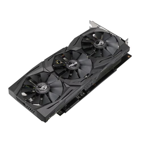 Asus Radeon ROG STRIX RX580 TOP, 8GB DDR5, DVI, 2 HDMI, 2 DP, 1431 MHz Clock, RGB Lighting