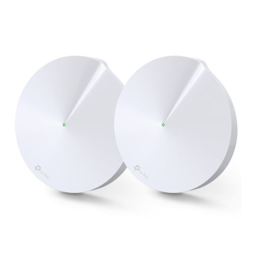 TP-LINK (DECO P7) Whole-Home Hybrid Mesh Wi-Fi System with Powerline, 2 Pack, MU-MIMO, Dual Band AC1300 + AV600