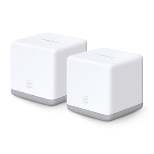 Mercusys HALO S3 Whole-Home Mesh Wi-Fi System, 2 Pack, 300Mbps, 2 x LAN on each Unit
