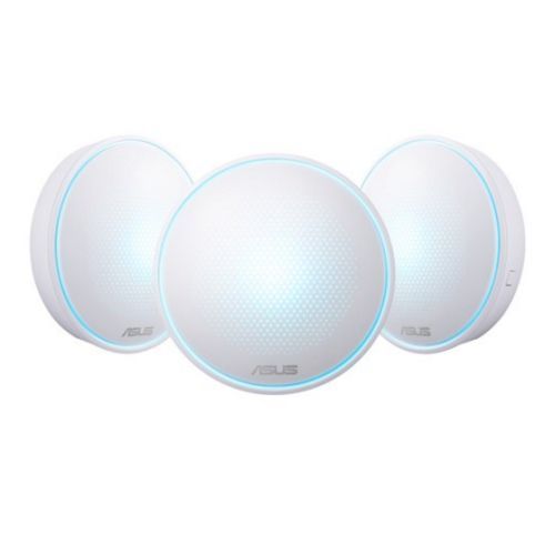 Asus LYRA Mini (MAP-AC1300) Whole-Home Mesh Wi-Fi System, 3 Pack, Dual Band AC1300, Parental Controls, App Management
