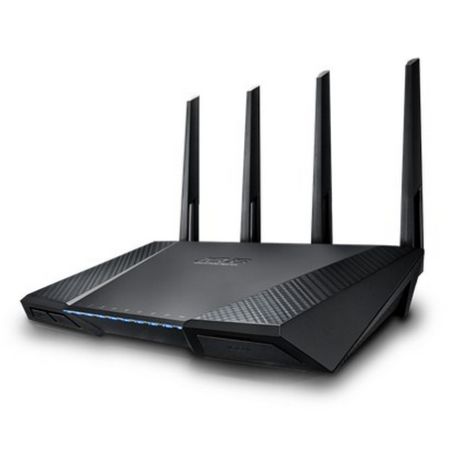 Asus (RT-AC87U) AC2400 (600+1734) Wireless Dual Band GB Cable Router, MIMO, USB 3.0