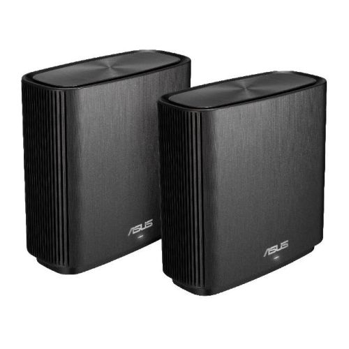 Asus (ZenWiFi AC CT8) AC3000 (400+867+1733) Wireless Tri-Band Cable Routers, 2 Pack, USB 3.0, AiMesh Tech