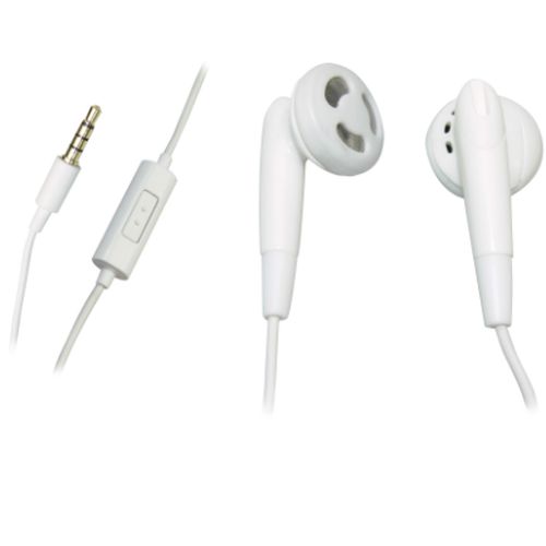 Sandberg (125-67) Speak and Go Earset, 10mm Driver, 3.5mm Jack, Inline Microphone, White, 5 Year Warranty