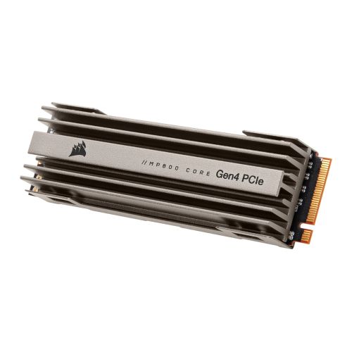 Corsair 1TB MP600 CORE M.2 NVMe SSD, M.2 2280, PCIe4, 3D TLC NAND, R/W 4700/1950 MB/s, 200K/480K IOPS