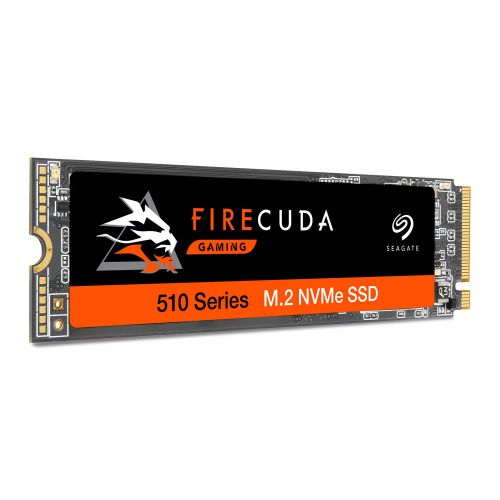 Seagate 2TB FireCuda 510 M.2 NVMe SSD, M.2 2280, PCIe, TLC 3D NAND, R/W 3450/3200 MB/s, 485K/600K IOPS, OEM