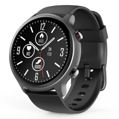 Hama Fit Watch 6910 Fitness Tracker Smart Watch, 1.28″ LCD Touch Screen, Waterproof, Built-In GPS	, Black