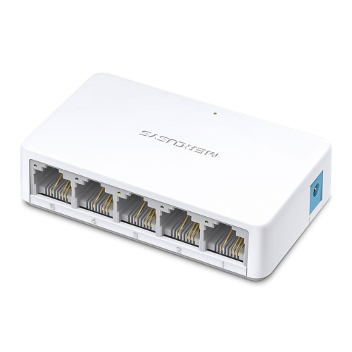 Mercusys (MS105) 5-Port 10/100 Unmanaged Desktop Switch, Plastic Case