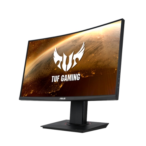 Asus 23.6″ TUF Gaming Curved Monitor (VG24VQR), 1920 x 1080, 1ms, 2 HDMI, DP, 165Hz, FreeSync Premium, Shadow Boost, VESA