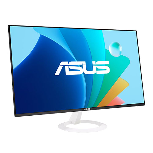 Asus 23.8″ Frameless Eye Care Monitor (VZ24EHF-W), IPS, 1920 x 1080, 1ms, 100Hz, Adaptive-Sync, VESA