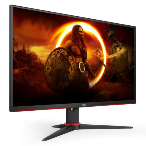 AOC 27″ 3-Side Frameless QHD Gaming Monitor (Q27G2E/BK), 2560 x 1440, 1ms, 2 HDMI, DP, 155Hz, Freesync, 6 Game Modes, VESA