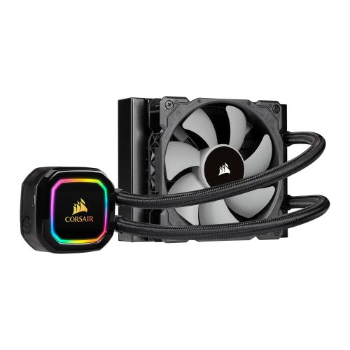 Corsair iCUE H60I RGB PRO XT 120mm RGB Liquid CPU Cooler, 1 x 12cm PWM Fans, 16 RGB LEDs