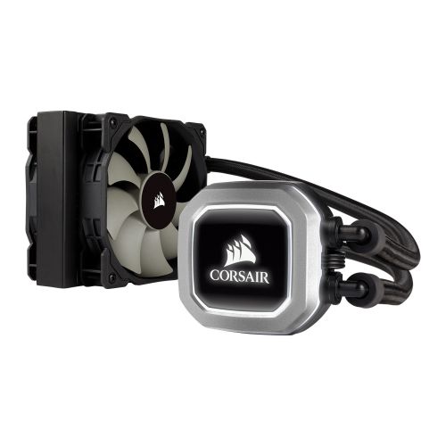 Corsair Hydro H75 120mm Liquid CPU Cooler, 2 x 12cm PWM Fans, LED Pump Head
