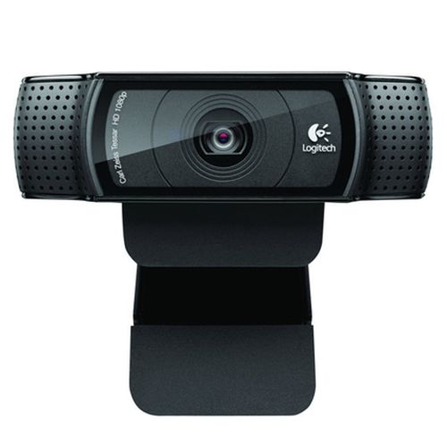 Logitech C920 Webcam, 15MP, HD 1080P, Mic, HD Video Calling, Auto Light Correction