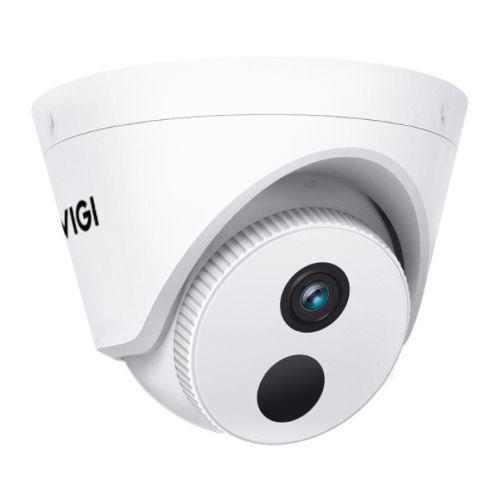 TP-LINK (VIGI C400HP-2.8) 3MP Indoor Turret Network Security Camera w/ 2.8mm Lens, PoE/12V DC, Smart Detection, Smart IR, WDR, 3D DNR, Night Vision, H.265+