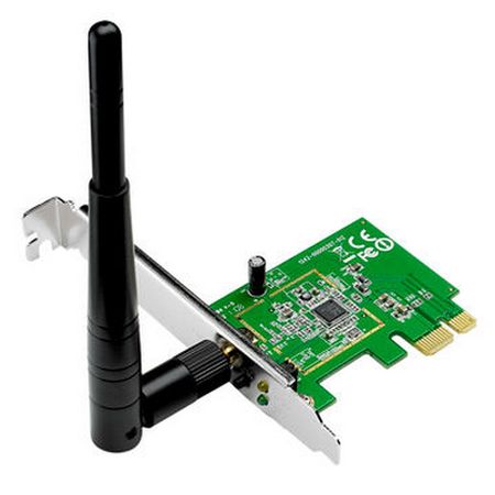 Asus (PCE-N10) 150Mbps Wireless N PCI Express Adapter, AP Mode, WPS