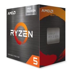 AMD Ryzen 5 5600G CPU with Wraith Stealth Cooler, AM4, 3.9GHz 4.4 Turbo, 6-Core, 65W, 19MB Cache, 7nm, 5th Gen, Radeon Graphics