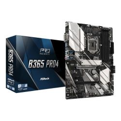 Asrock B365 PRO4, Intel B365, 1151, ATX, 4 DDR4, CrossFire, VGA, DVI, HDMI, M.2 Motherboards