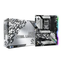 Asrock B460 STEEL LEGEND, Intel B460, 1200, ATX, 4 DDR4, HDMI, DP, XFire, 2.5GB LAN, RGB Lighting, M.2 Motherboards