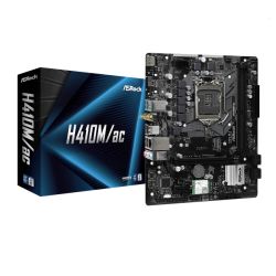 Asrock H410M/AC, Intel H410, 1200, Micro ATX, 2 DDR4, HDMI, AC Wi-Fi, M.2 Motherboards
