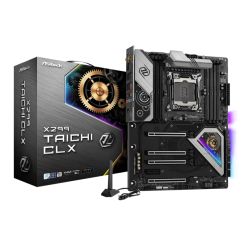 Asrock X299 TAICHI CLX, Intel X299, 2066, ATX, 8 DDR4, SLIXFire, AX Wi-Fi, 2.5GB LAN, RGB Lighting, M.2