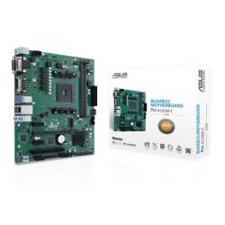 Asus PRO A520M-C/CSM - Corporate Stable Model, AMD A520, AM4, Micro ATX, 2 DDR4, VGA, DVI, HDMI, M.2, LPC Header & Debug Card Motherboards