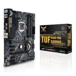Asus TUF B360-PRO GAMING (WI-FI), Intel B360, 1151, ATX, DDR4, VGA, HDMI, XFire, Wi-Fi, RGB Lighting, M.2 Motherboards