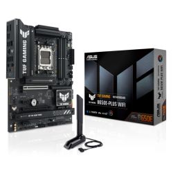 Asus TUF GAMING B650E-PLUS WIFI, AMD B650, AM5, ATX, 4 DDR5, HDMI, DP, Wi-Fi 6E, 2.5G LAN, PCIe5, RGB, 3x M.2