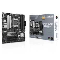 Asus PRIME B650M-A II-CSM - Corporate Stable Model, AMD B650, AM5, Micro ATX, 4 DDR5, VGA, HDMI, DP, 2.5G LAN, 2x M.2