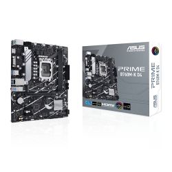 Asus PRIME B760M-K D4, Intel B760, 1700, Micro ATX, 2 DDR4, VGA, HDMI, 2.5G LAN, PCIe4, 2x M.2