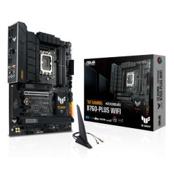 Asus TUF GAMING B760-PLUS WIFI, Intel B760, 1700, ATX, 4 DDR5, HDMI, DP, Wi-Fi 6, 2.5G LAN, PCIe5, 3x M.2, RGB