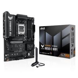 Asus TUF GAMING B850-E WIFI, AMD B850, AM5, ATX, 4 DDR5, HDMI, DP, Wi-Fi 6E, 2.5G LAN, 3x M.2