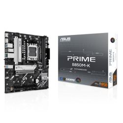 Asus PRIME B850M-K, AMD B850, AM5, Micro ATX, 2 DDR5, HDMI, DP, 2.5G LAN, 2x M.2