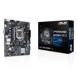 Asus PRIME H510M-K R2.0, Intel H470, 1200, Micro ATX, 2 DDR4, VGA, HDMI, 1x M.2