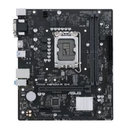 ASUS PRIME H610M-R D4-SI, Intel H610, 1700, Micro ATX, 2 DDR4, VGA, DVI, HDMI, PCIe4, 1x M.2 - System Integrator Board, White Box