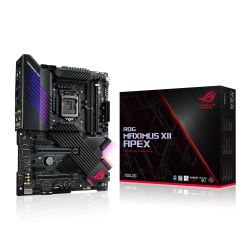 Asus ROG MAXIMUS XII APEX, Intel Z490, 1200, ATX, 2 DDR4, XFire/SLI, AX Wi-Fi, 2.5G LAN, RGB Lighting, M.2 Motherboards