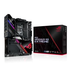 Asus ROG MAXIMUS XII EXTREME, Intel Z490, 1200, EATX, 4 DDR4, XFire/SLI, AX Wi-Fi, 2.5G & 10G LAN, RGB Lighting, M.2 Motherboards
