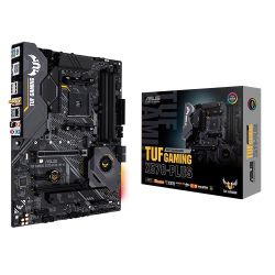 Asus TUF GAMING X570-PLUS (Wi-Fi), AMD X570, AM4, ATX, 4 DDR4, HDMI, DP, XFire, Wi-Fi, PCIe4, RGB Lighting, M.2 Motherboards