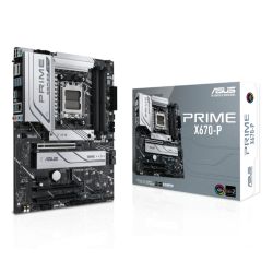 Asus PRIME X670-P, AMD X670, AM5, ATX, 4 DDR5, HDMI, DP, 2.5G LAN, PCIe4, 3x M.2