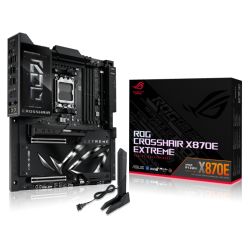 Asus ROG CROSSHAIR X870E EXTREME, AMD X870E, AM5, EATX, 4 DDR5, HDMI, 2 USB4, Wi-Fi 7, 10G & 5G LAN, 5
