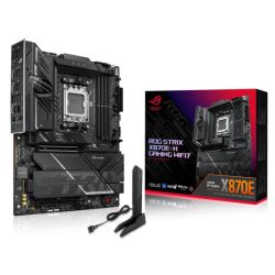 Asus ROG STRIX X870E-H GAMING WIFI7, AMD X870E, AM5, ATX, 4 DDR5, HDMI, 2 USB4, Wi-Fi 7, 5G LAN, PD 30W, 4x M.2