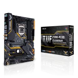 Asus TUF Z390-PLUS GAMING (WI-FI), Intel Z390, 1151, ATX, XFire, HDMI, DP, Wi-Fi, RGB Lighting, M.2 Motherboards