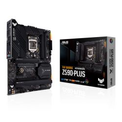 Asus TUF GAMING Z590-PLUS, Intel Z590, 1200, ATX, 4 DDR4, HDMI, DP, 2.5G LAN, RGB, 3x M.2