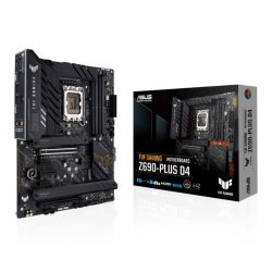 Asus TUF GAMING Z690-PLUS D4, Intel Z690, 1700, ATX, 4 DDR4, HDMI, DP, 2.5G LAN, PCIe5, RGB, 4x M.2