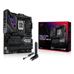 Asus ROG STRIX Z790-E GAMING WIFI II, Intel Z790, 1700, ATX, 4 DDR5, HDMI, DP, Wi-Fi 7, 2.5G LAN, PCIe5, RGB, 5x M.2