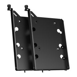 Fractal Design HDD Tray Kit - Type-B 2-pack, Black, 2x 3.5”2.5” Trays - For Fractal Design cases with Type-B HDD mounts only