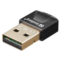 Sandberg 134-34 USB Bluetooth 5.0 Adapter, 20M Range, 5 Year Warranty