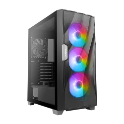Antec DF700 FLUX RGB Gaming Case w Glass Window, ATX, 5 x Fans 3 Front ARGB, Advanced Ventilation
