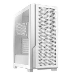 Antec P20C White Gaming Case w Glass Window, E-ATX, Large Mesh Front, Dust Filters, 3 PWM Fans, USB-C 3.2 Gen2