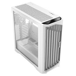 Antec Performance 1 FT Gaming Case w Glass Side Panels, E-ATX, 4 PWM Fans, CPUGPU Temp Display, iUnity Monitoring Software, USB-C, White