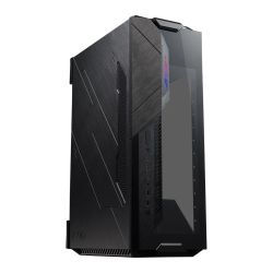Asus ROG Z11 Mini-ITX/-DTX RGB Gaming Case w/ Glass Panels, Tilt Design, USB-C, 3-slot GFX & 240mm Radiator Support, ARGB Controls, Dual Orientation Cases